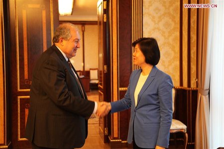 China's NPC Delegation Visits Armenia